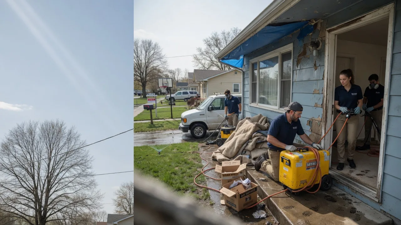 Basement Flood Cleanup in Spencer, IA near me